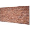 Sklenený obklad do kuchyne Tehlové múry wall 100x50 cm