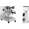 Lelit MaraX3 PL62X3, stainless steel + Eureka Atom W 75, white