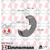 Brzdový bubon ZIMMERMANN 600.1964.20