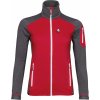 Dámska bunda High Point Merino Alpha Lady Veľkosť: S / Farba: červená/sivá