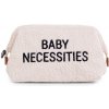 Childhome toaletná taška Baby Necessities teddy off wWhite
