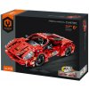Stavebnice iM.MASTER závodní auto na zpětné natažení plast 437 dílků v krabici 31x23x7 cm (00800326)