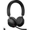 Jabra Evolve2 65 MS telefón slúchadlá do uší Bluetooth stereo čierna regulácia hlasitosti, Indikátor nabitia, Vypnutie zvuku mikrofónu; 26599-999-899
