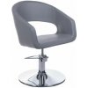 Holičské kreslo Paolo BH-8821 svetlo sivé