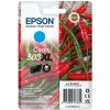 Epson originál ink C13T09R24010, T09R240, 503XL, cyan, 6.4ml, Epson XP-5200, XP-5205, WF-2960dwf, W