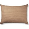 Ferm Living Vankúš Brown Cotton Stripe Large