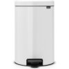 Pedálový odpadkový kôš NEWICON 20 l, biela, Brabantia