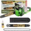 Procraft PCA42/2 Aku reťazová píla (bez batérie a nabíjačky)