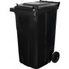 Nadoba MGB 240 lit, plast, čierna, popolnica na odpad 
