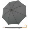 DOPPLER NATURE LONG Slate Grey - EKO deštník antracit 73663NGR