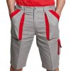 Nohavice krátke MAX šortky 260g/m2 šedo-červené