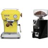 Ascaso Dream PID, Sun Yellow + Eureka Mignon Specialita Compatto, CR black
