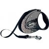 Flexi Glam Splash vodítko opasok Crystal 3 m veľ. S