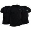 GymBeam Men‘s Basic Tričko 3Pack Black - XL - 3pack