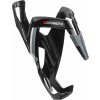 Košík na fľašu Elite Custom Race Plus lesklý čierny / biely (8020775035634)