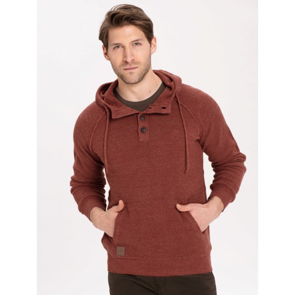 Volcano Regular Silhouette Knitted Jumper S-Vick M03160-W22 brick melange  od 60,72 € - Heureka.sk