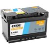 EXIDE Premium EA722 12V 72Ah (Nízka)