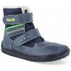 Barefoot detské zimné topánky Fare Bare - B5441101 + B5541101 modré