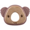 Zopa silikon dřevěné kousátko Koala Old Pink
