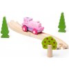 Bigjigs Rail Elektrická lokomotíva Silná ružovka