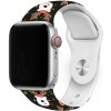 Vianočný remienok s potlačou na Apple Watch - Rudolf Farba: Čierna, Obvod: S-M (menší až stredný obvod zápästia), Veľkosť: 38/40/41mm