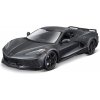 Maisto Chevrolet Corvette Stingray 2020 1:18 sivá (MA-31447G)
