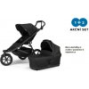 Thule Urban Glide 3 Black - Magnetic Buckle + hlboká korba (ľubovoľná farba)