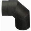 Vapk koleno dymové 90° 200/2 mm čierne 221825