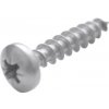 KP Nerezový vrut nerez do dreva 4,8 x 25 mm DIN 7981, polguľatá hlava