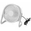 Platinet PTF322W USB stolný ventilátor, biela