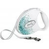 Flexi Glam Splash vodítko opasok Ocean 5 m veľ. M