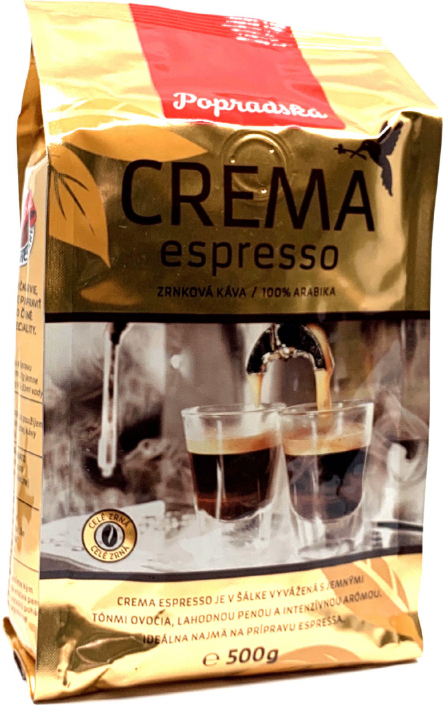 Popradská Crema espresso 0,5 kg