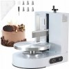 SucceBuy Otočný tanier na torty 35CM Tichý stroj na zdobenie tort
