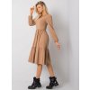 Rue Paris Dress RV-SK-5832.18X-camel