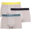 3PACK pánske boxerky Levis sivé (905042001 015) XL 120 dní na výmenu alebo vrátenie tovaru!