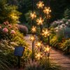 LED solárna kvetinová svetelná reťaz Bronze – 6x teplá biela LED Nový tovar