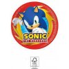 Amscan Taniere papierové EKO - Sonic 20 cm/8 ks