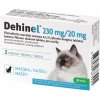 Dehinel 230 mg/20 mg pre mačky 2 tbl