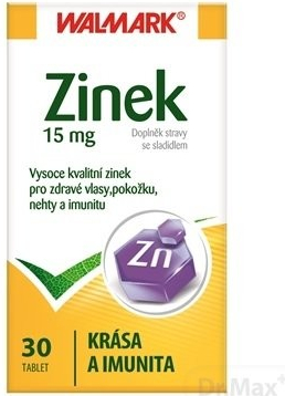 Walmark Zinok 15 mg 30 tabliet od 2,47 € - Heureka.sk