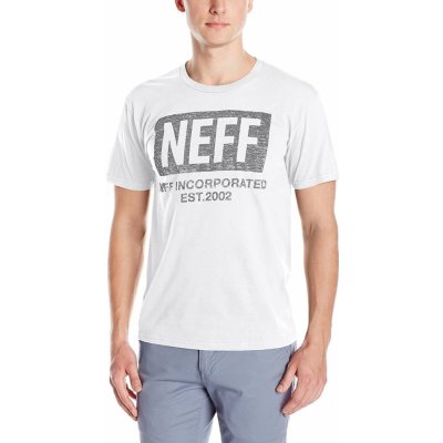 Neff NEW WORLD PUSH TEE WHITE