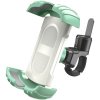 AppleKing z012 držiak na bicykel a motorku na riadidlá pre iPhone - zelenobiely - možnosť vrátiť tovar ZADARMO do 30tich dní