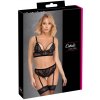 Cottelli Bralette & Crotchless Suspender Thong Set 2214520