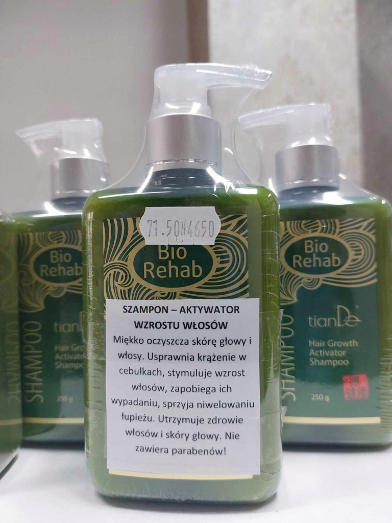 tianDe šampón aktivátor rastu vlasov 250 g