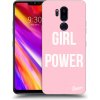 Picasee silikónový prehľadný obal pre LG G7 ThinQ - Girl power