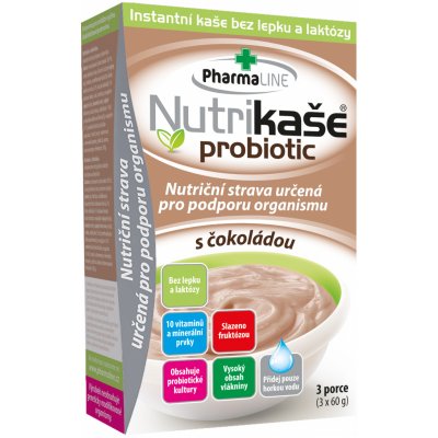Nutrikaše probiotic s čokoládou 3 x 60 g