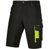 Parkside® Pánske strečové pracovné bermudy (čierna/žltá, 50) (100390774)