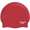 Speedo Plain Moulded Silicone Cap Červená + výmena a vrátenie do 30 dní s poštovným zadarmo