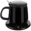 Ruhhy 22125 Elektrický ohrievač šálky 18 W + šálka 400 ml čierna
