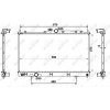 Chladič motora NRF 53779