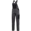 Pracovné montérkové dámske nohavice na traky CXS PHOENIX HEKATE, sivo - čierne Veľkosť: 36
